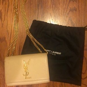 Ysl monogrammed handbag